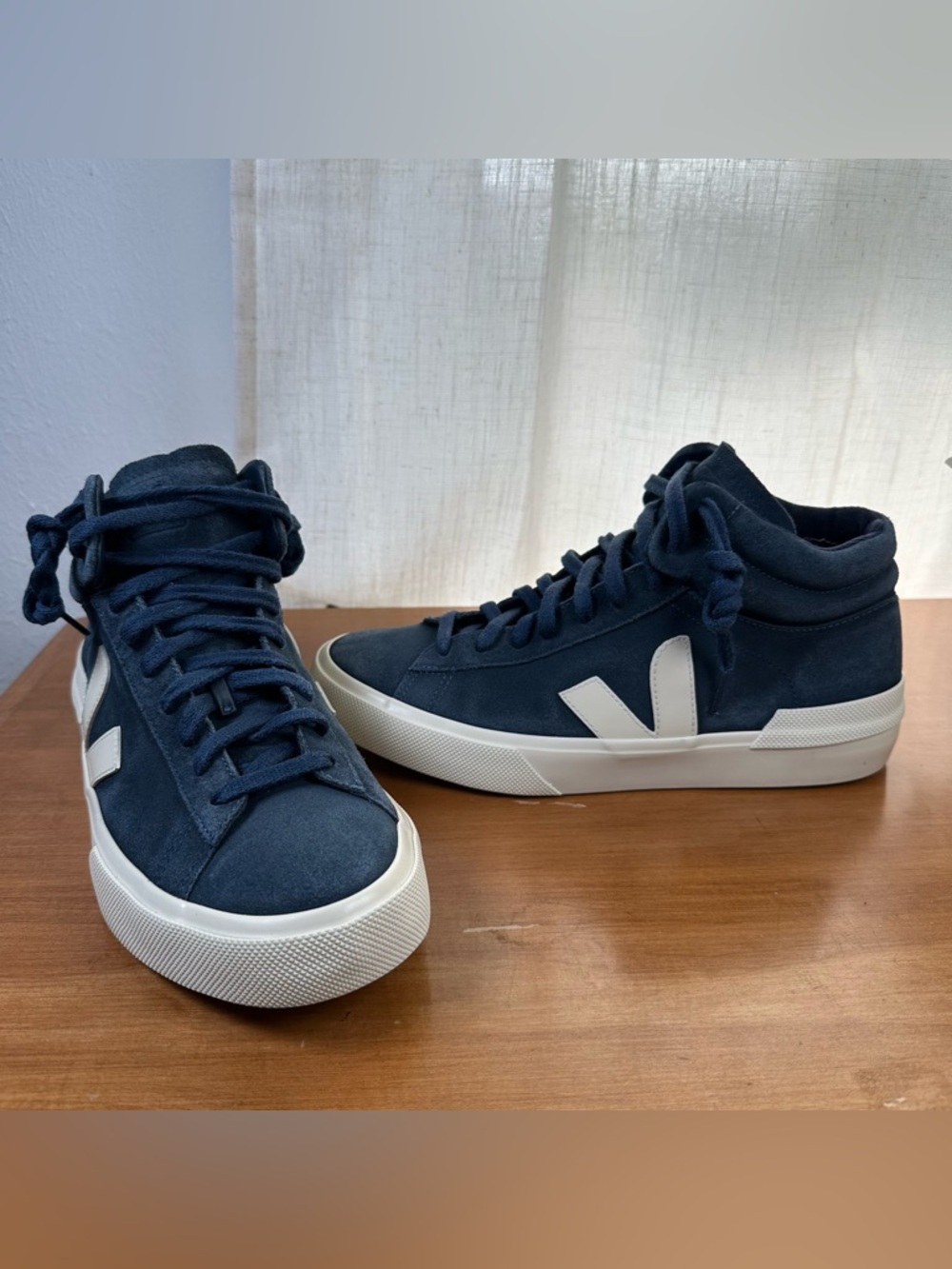 Veja Minotaur Suede Nautico Pierre High-Top Sneakers Men’s 8.5